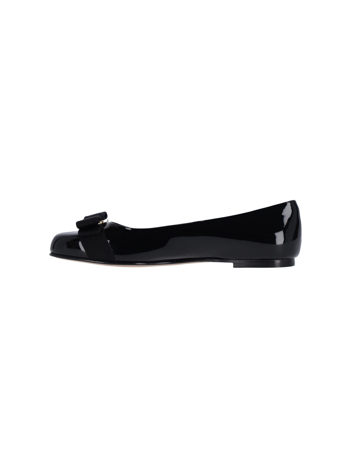 Ferragamo Flat shoes Black Upper:patent Calf Leather