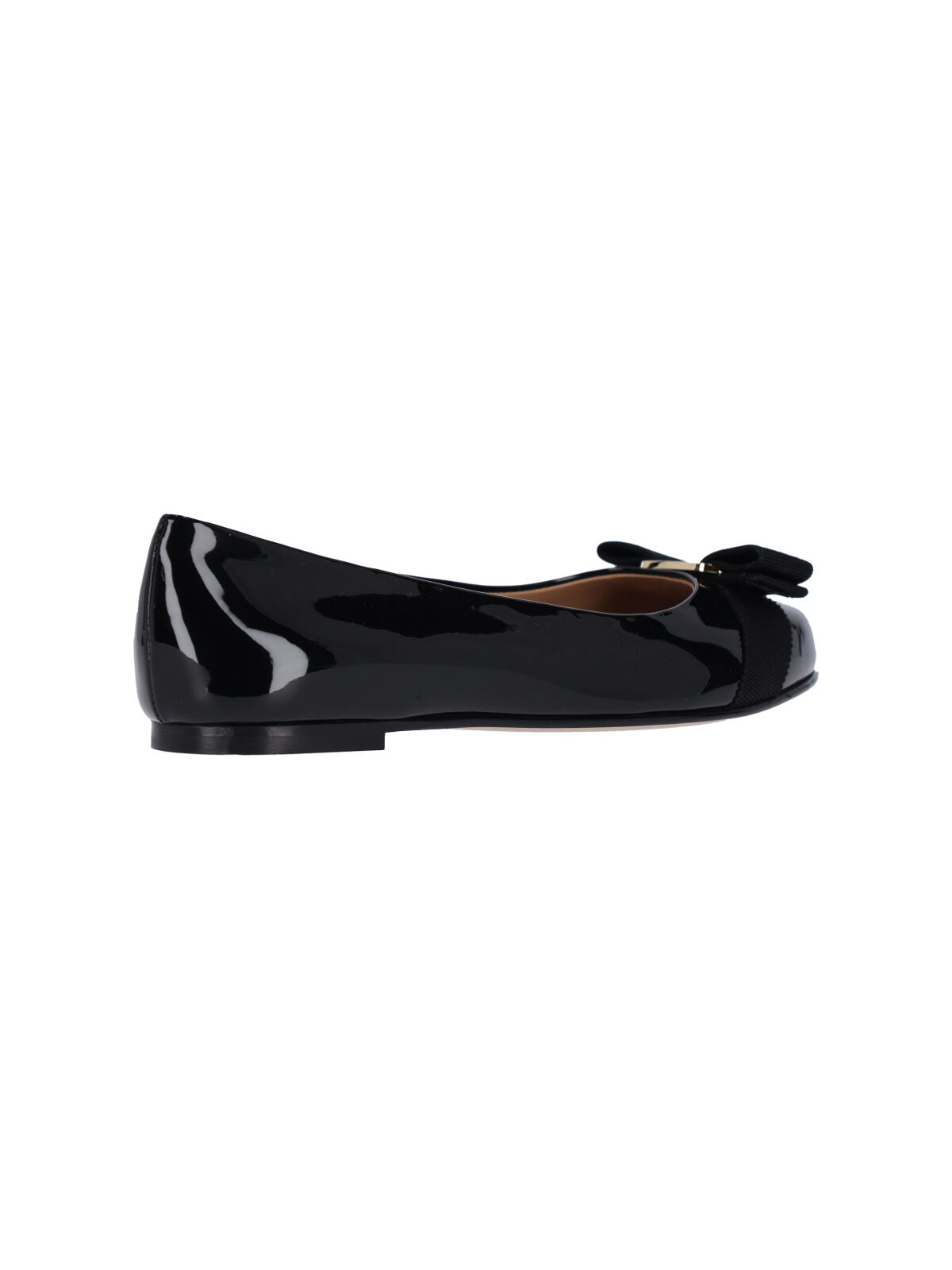 Ferragamo Flat shoes Black Upper:patent Calf Leather