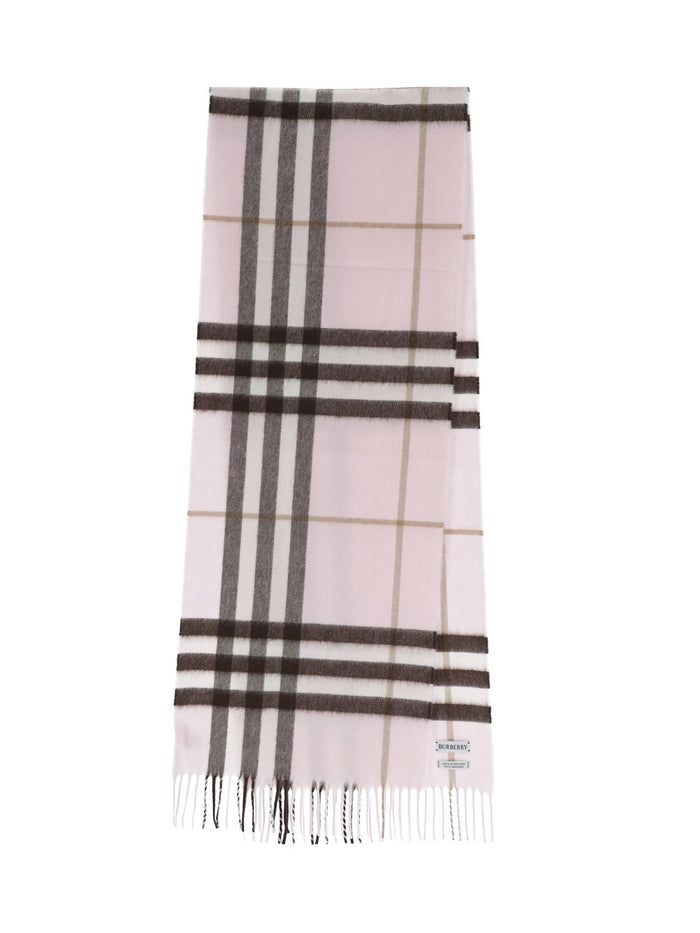 Burberry Scarfs Pink Cashmere