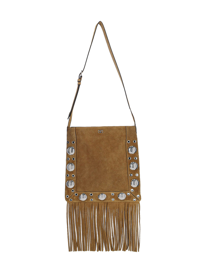 Valentino Garavani Bags Beige Calf Leather