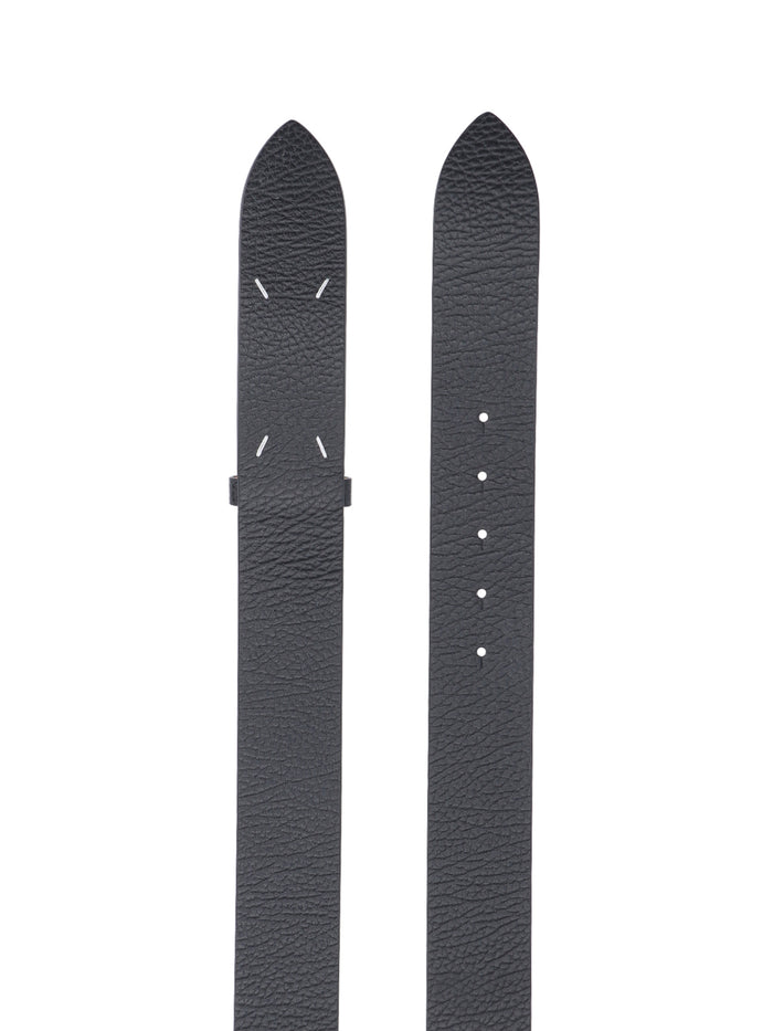 Maison Margiela Belts Black Bovine Leather