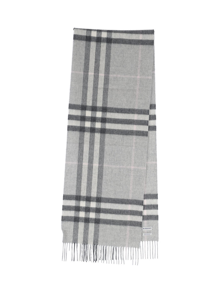 Burberry Scarfs Grey Cashmere