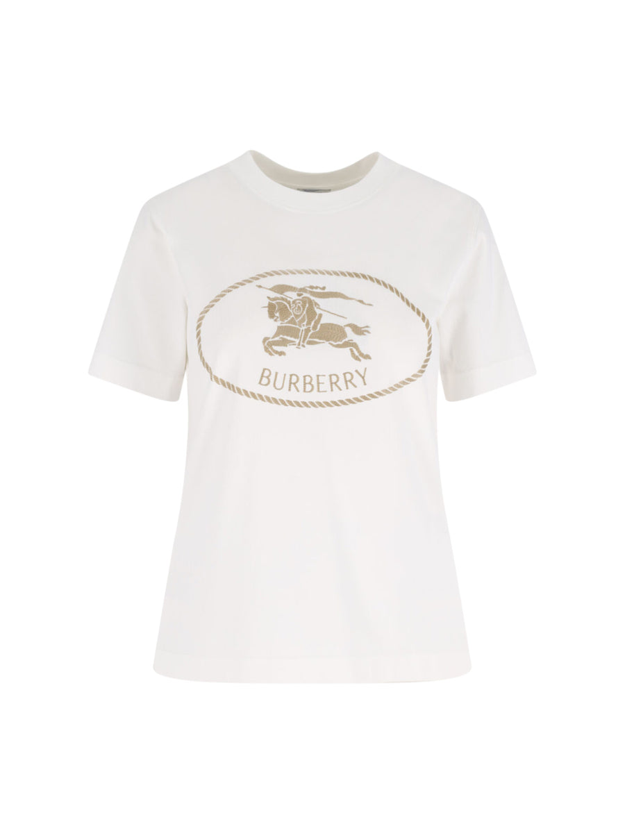 Burberry 100% Cotton t-shirt in white