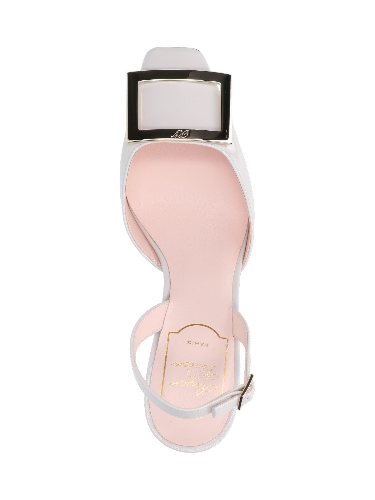 Roger Vivier With Heel White Outer: Calf Leather