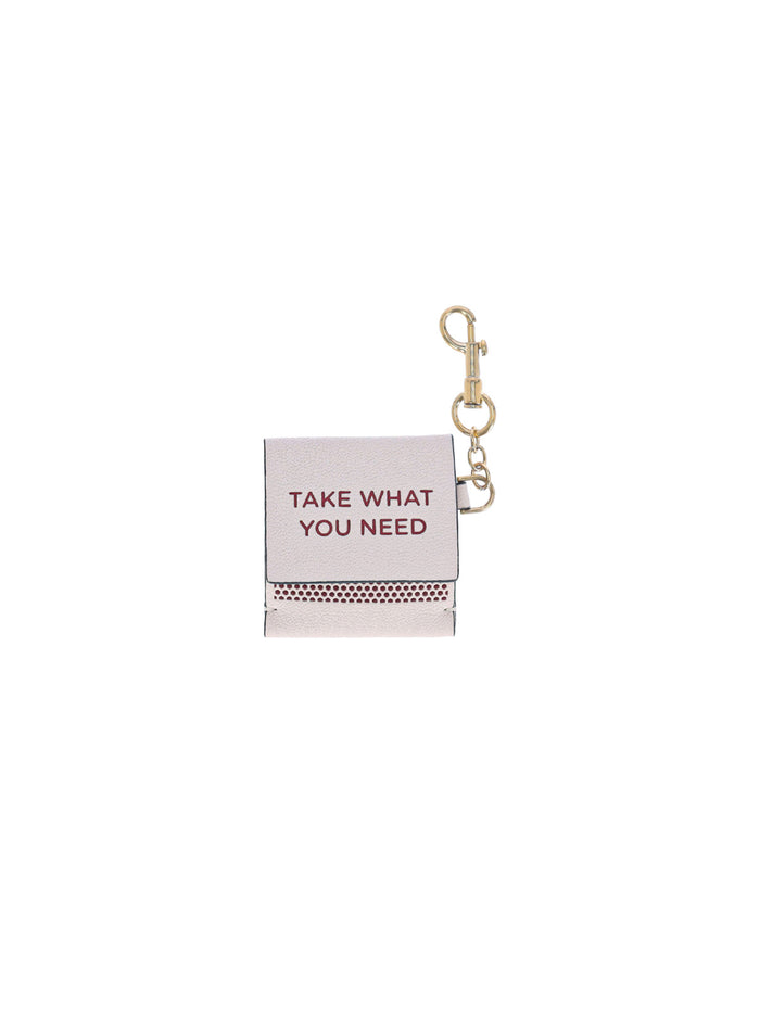 Anya Hindmarch Keychains White Goat Leather