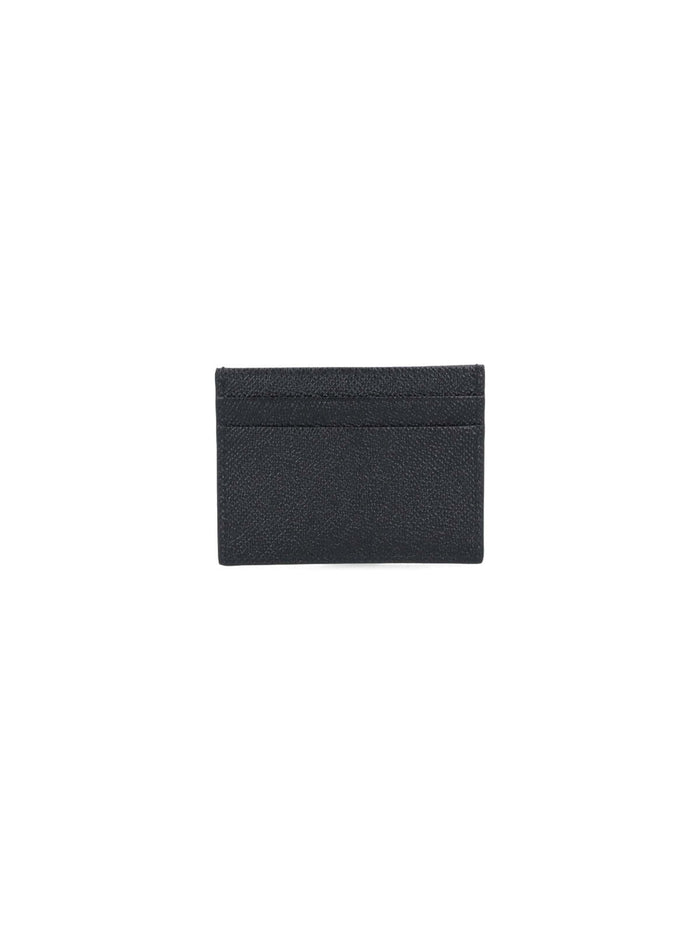 Dolce & Gabbana Wallets Black Calf Leather