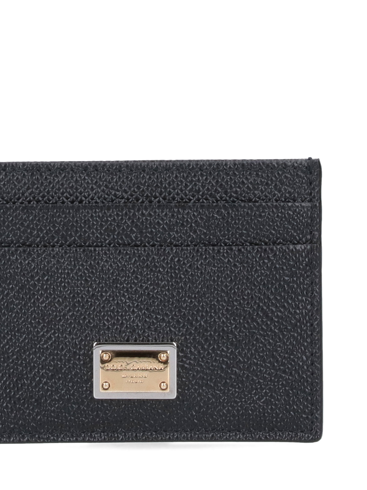 Dolce & Gabbana Wallets Black Calf Leather