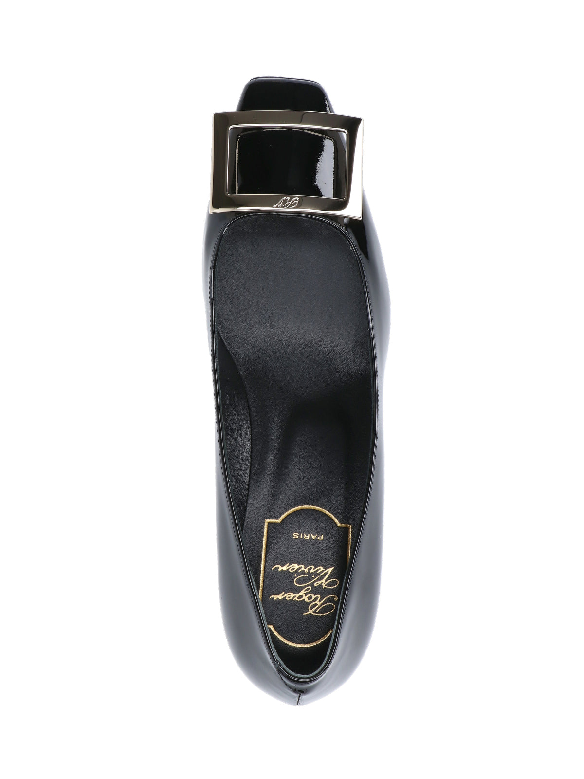 Roger Vivier With Heel Black Outer: Calf Leather