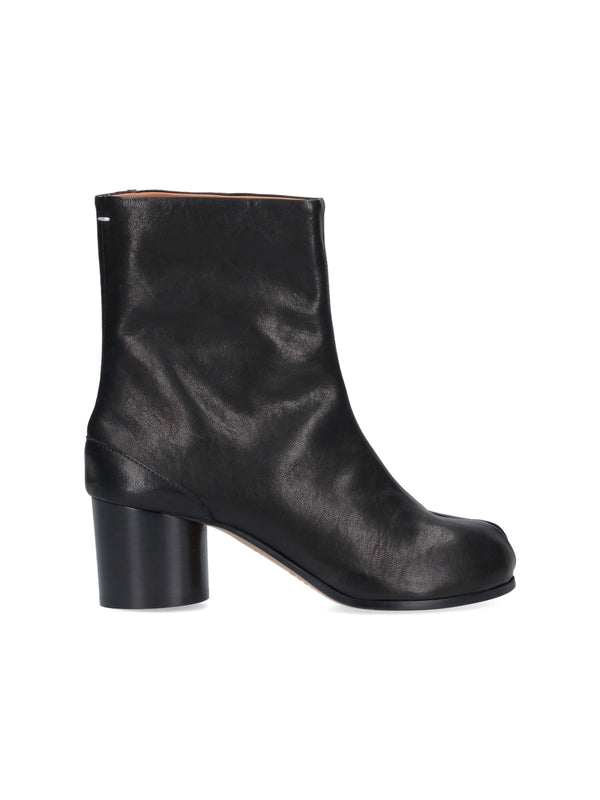 Maison Margiela Upper: 100% Sheep Leather boot in black