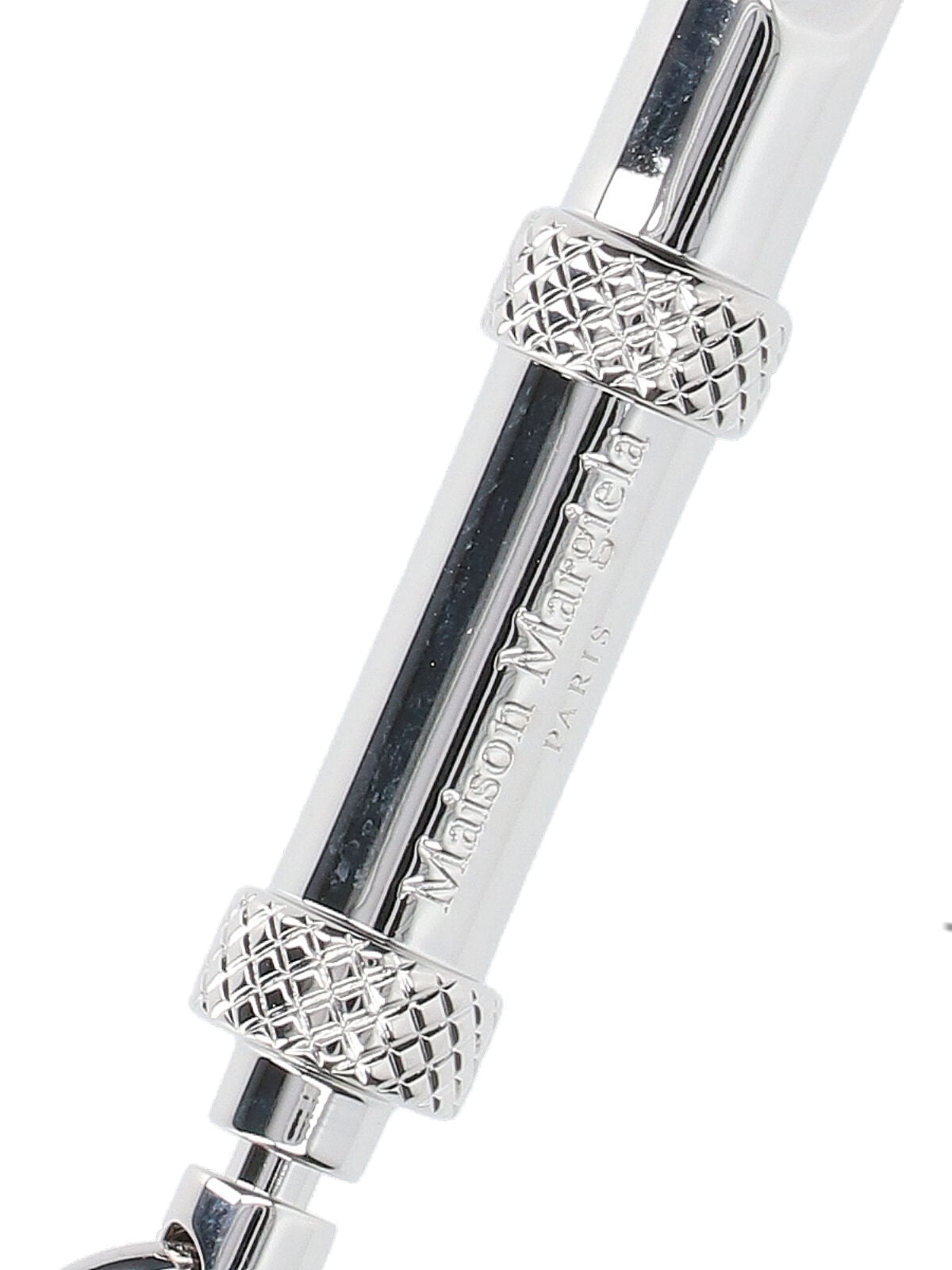 Maison Margiela Keychains Silver Brass