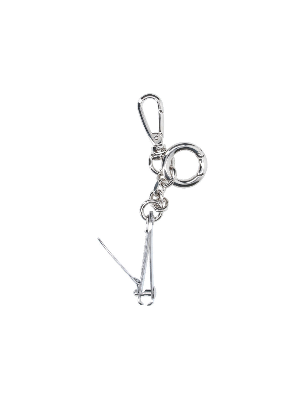 Maison Margiela Keychains Silver Steel