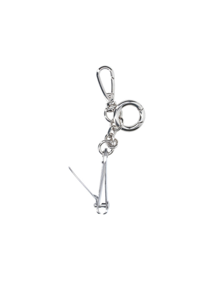 Maison Margiela Keychains Silver Steel