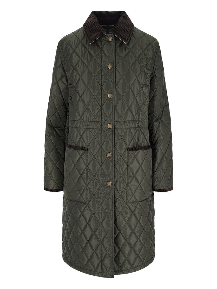 Burberry Jackets Green Polyamide