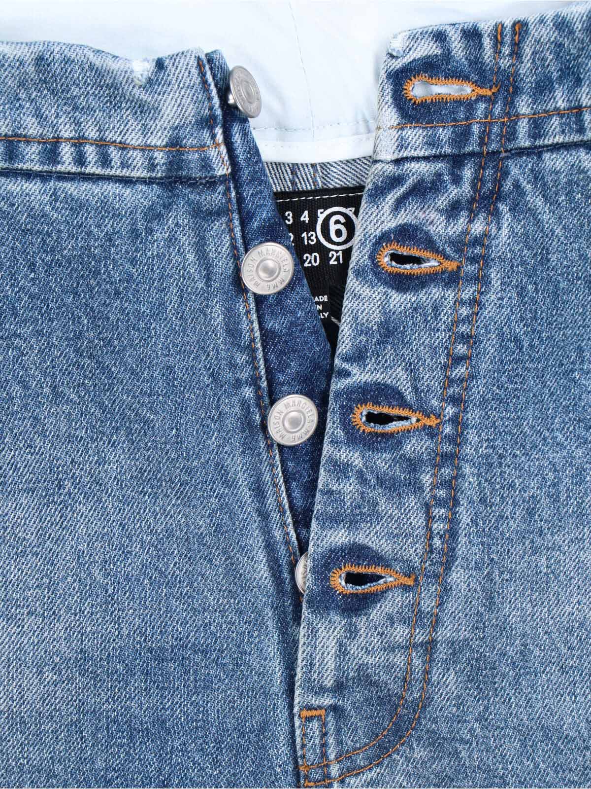 MM6 Maison Margiela Jeans Blue Cotton