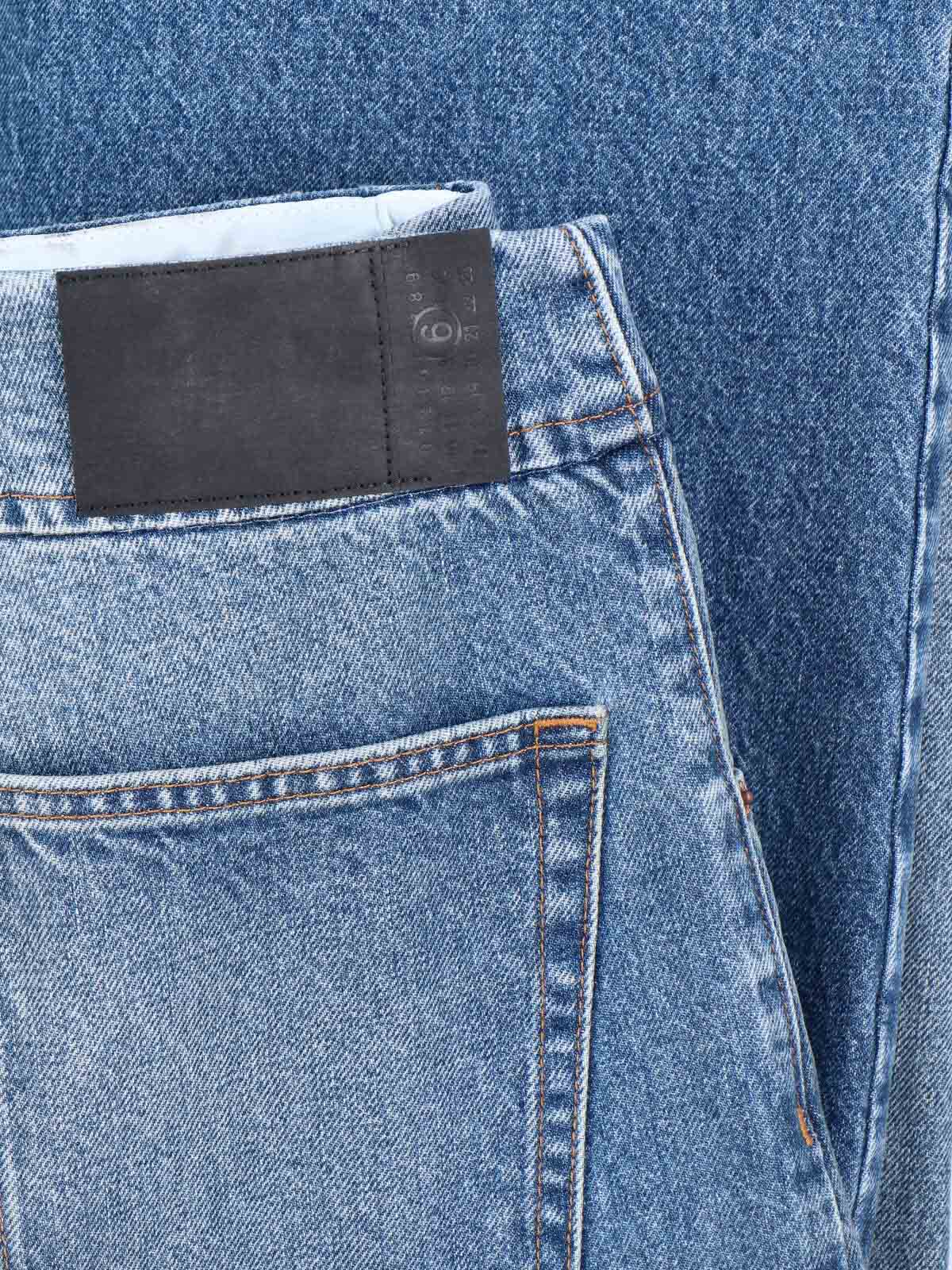 MM6 Maison Margiela Jeans Blue Cotton