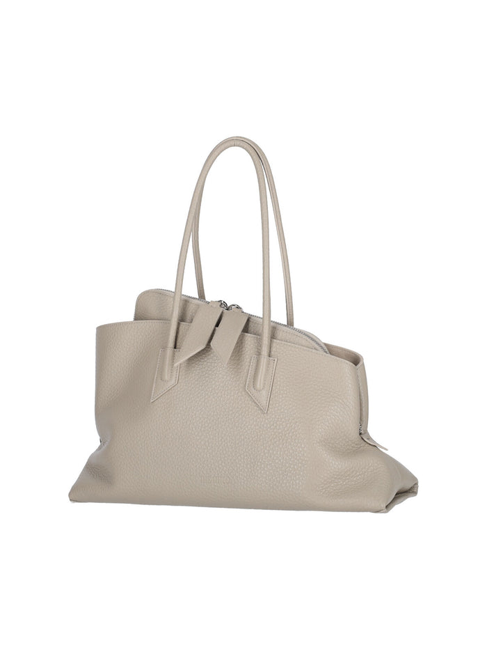 The Attico Bags Beige Calf Leather