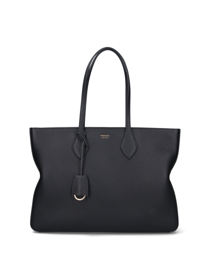 Ferragamo Bags Black Calf Leather