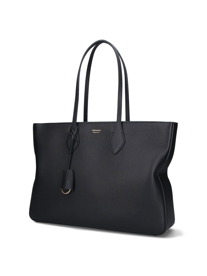 Ferragamo Bags Black Calf Leather