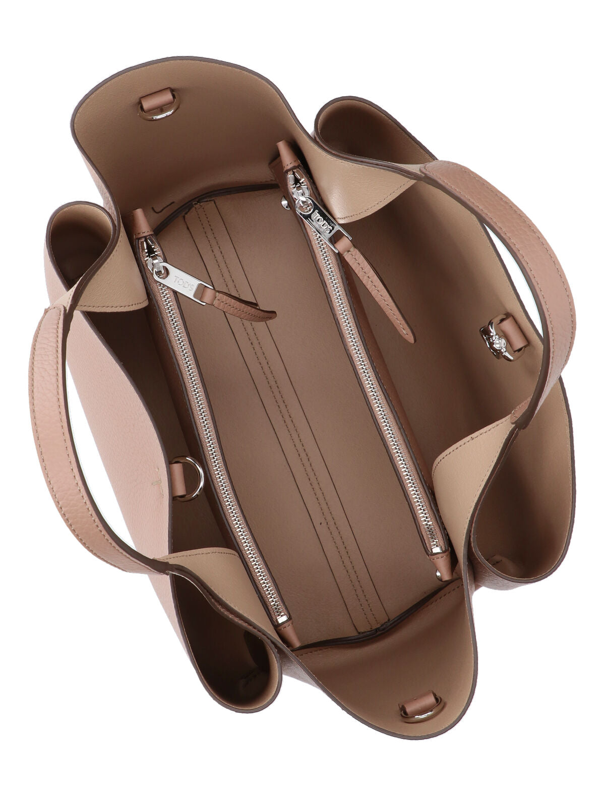 Tods Bags Beige Calf Leather