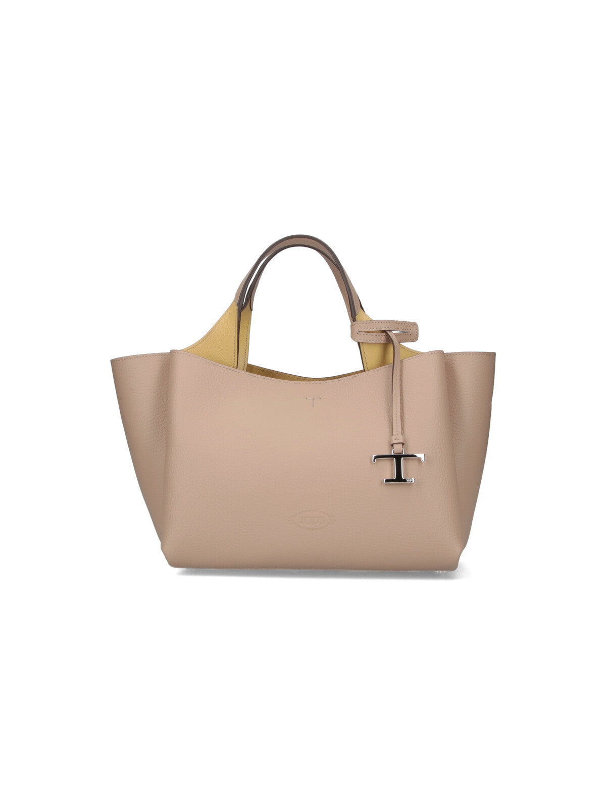 Tods Bags Beige Calf Leather