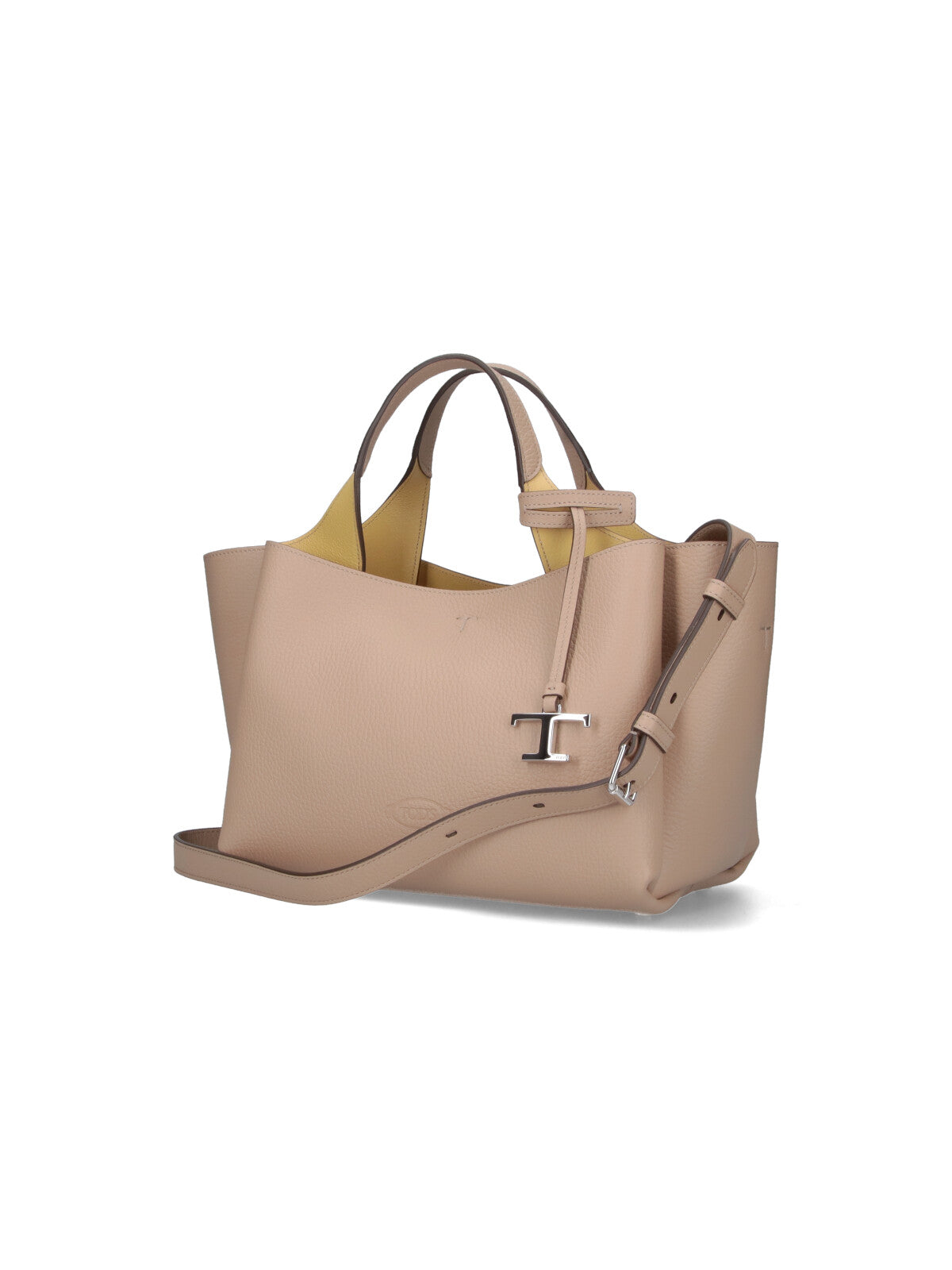 Tods Bags Beige Calf Leather