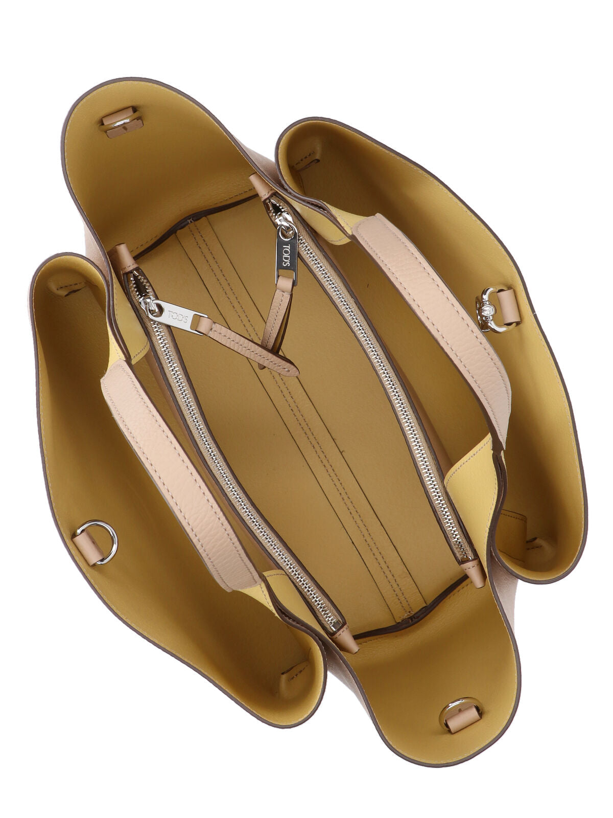 Tods Bags Beige Calf Leather