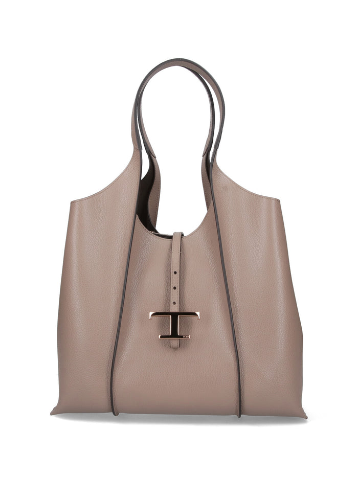 Tods Bags Beige Outer: Calf Leather