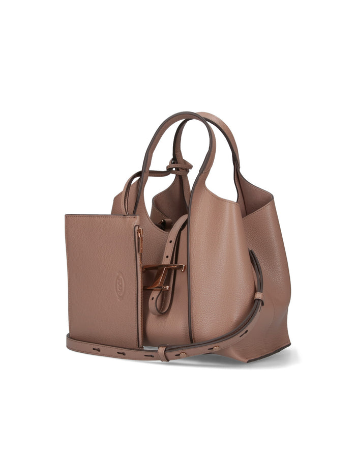 Tods Bags Beige Outer: Calf Leather