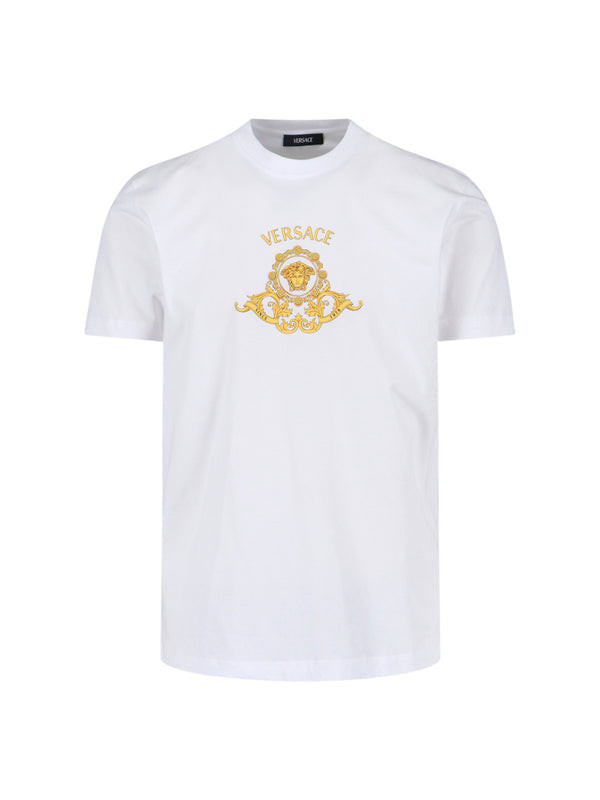 Versace 100% Cotton t-shirt in white
