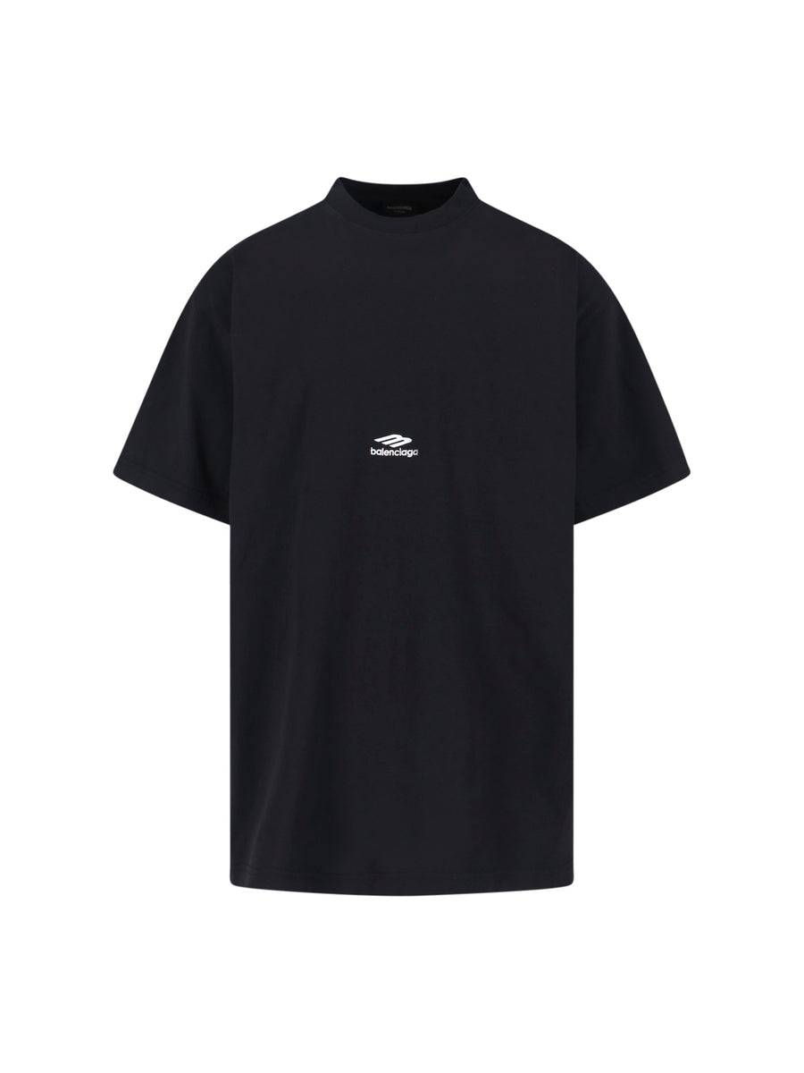 Balenciaga Ttvk 100% Cotton t-shirt in black