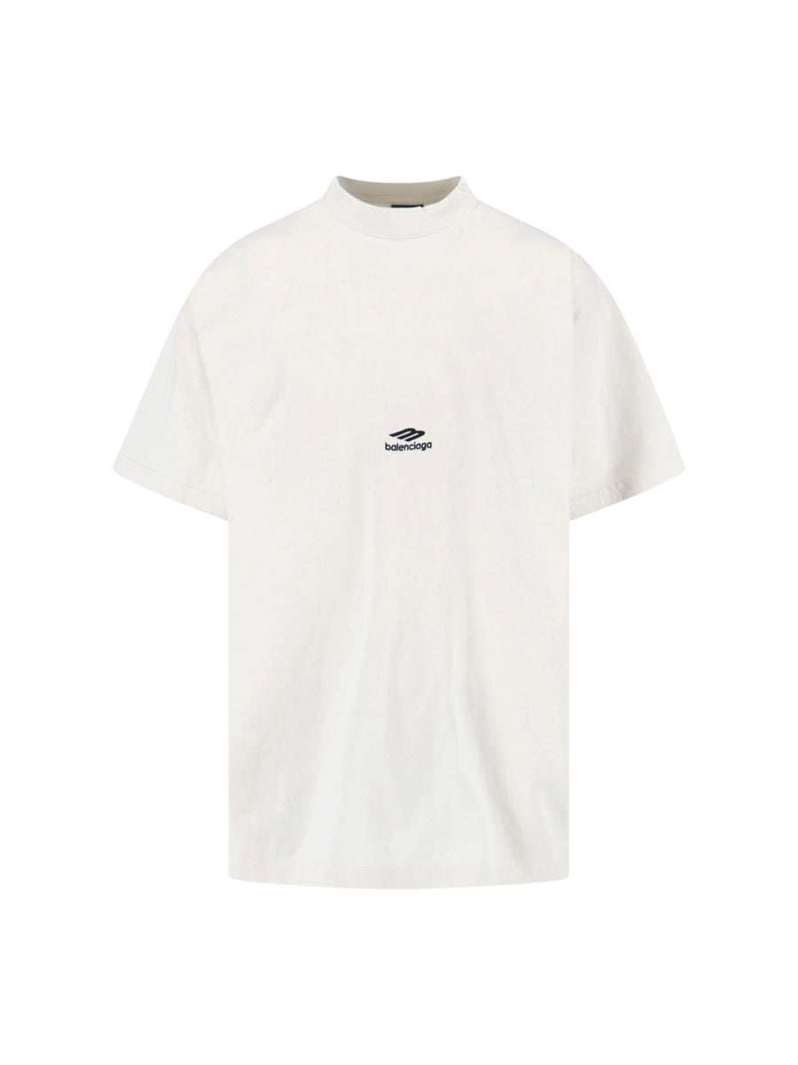 Balenciaga Ttvk 100% Cotton t-shirt in white