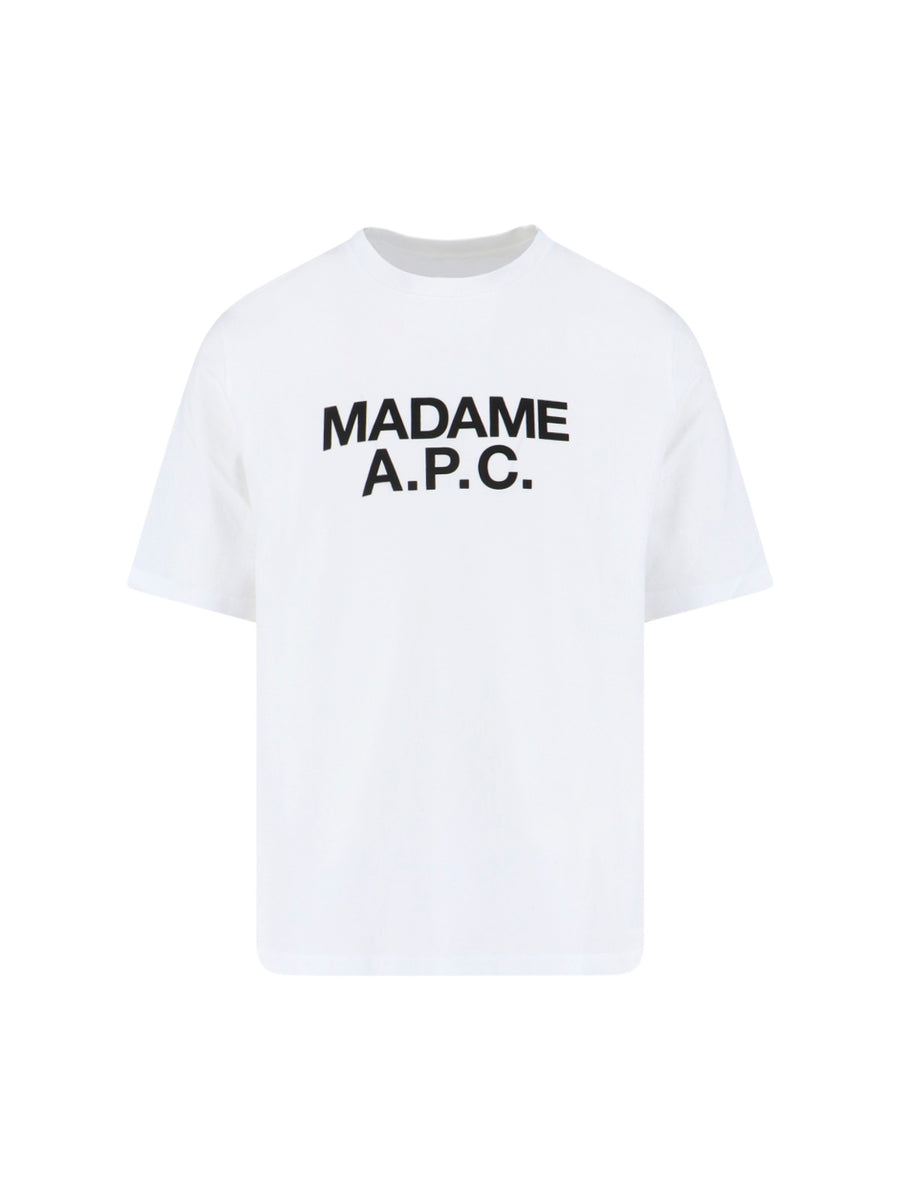 A.P.C. 100% Organic Cotton t-shirt in white