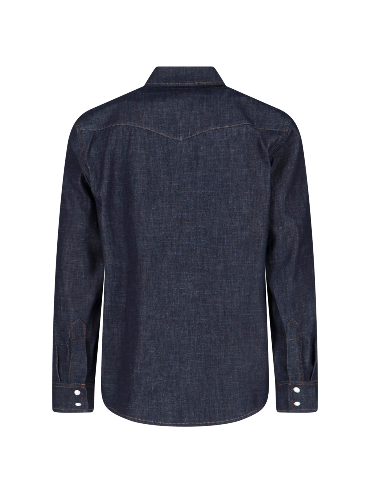 A.P.C. Shirts Blue Organic Cotton