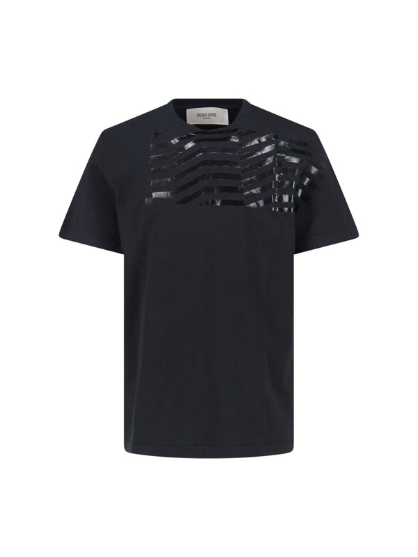 Golden Goose 100% Cotton t-shirt in black