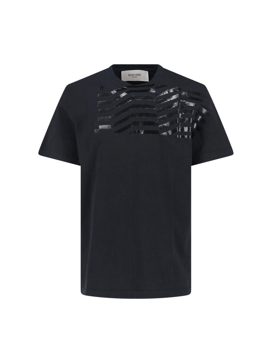Golden Goose 100% Cotton t-shirt in black