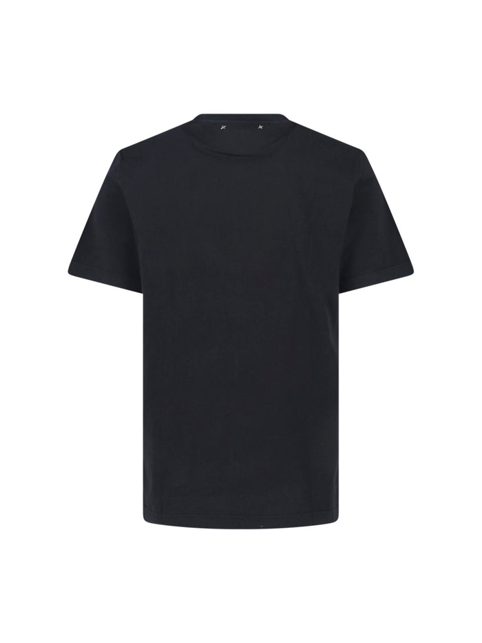 Golden Goose T-shirts and Polos Black Cotton