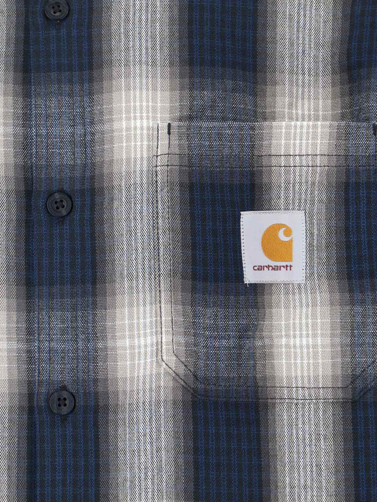 Carhartt WIP Shirts Blue Acrylic