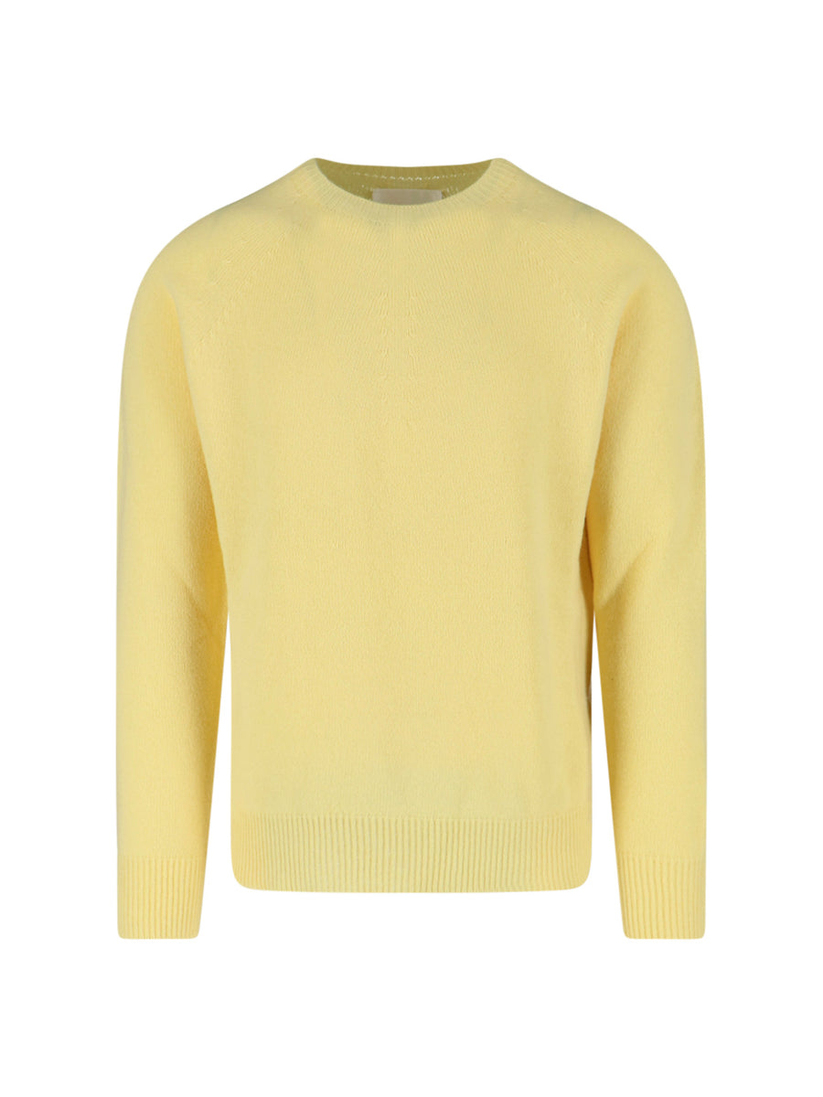 Jil Sander 70% Virgin Wool sweater in yellow