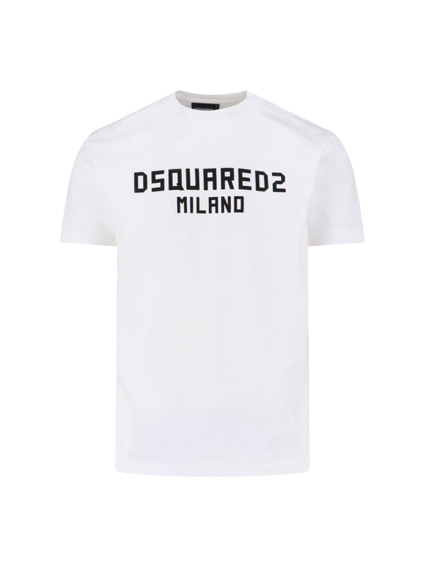Dsquared2 100% Cotton t-shirt in white