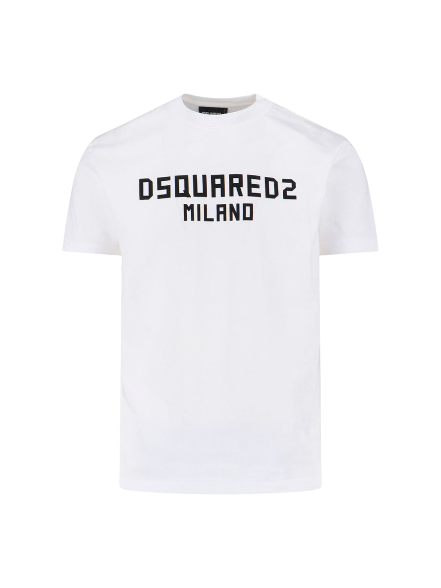 Dsquared2 100% Cotton t-shirt in white