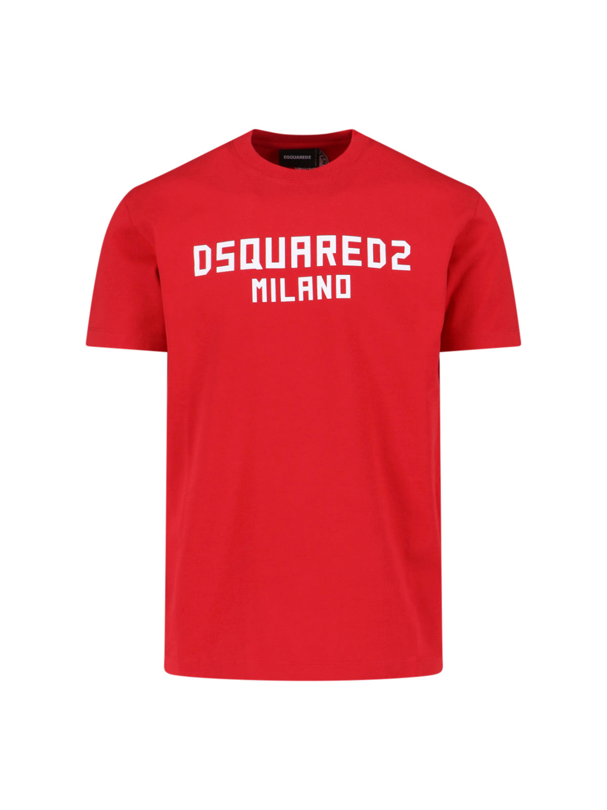 Dsquared2 T-shirts and Polos Red Cotton