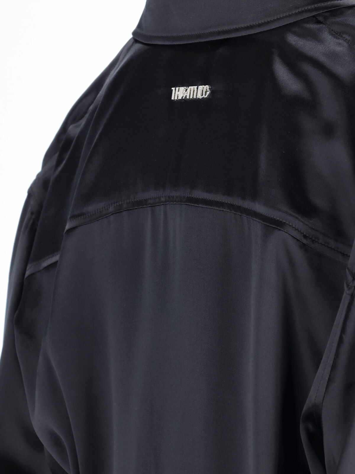 The Attico Dresses Black Viscose