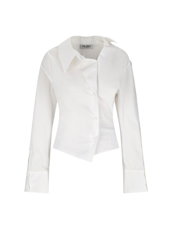 The Attico Shirts White Cotton