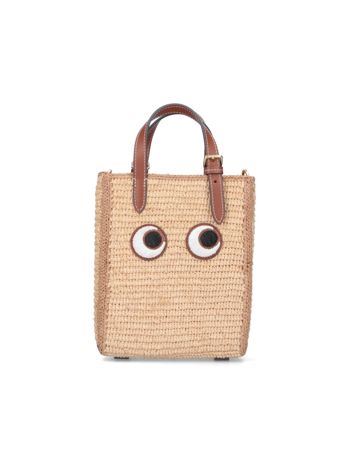 Anya Hindmarch Bags White Fabric 1: Raphia
