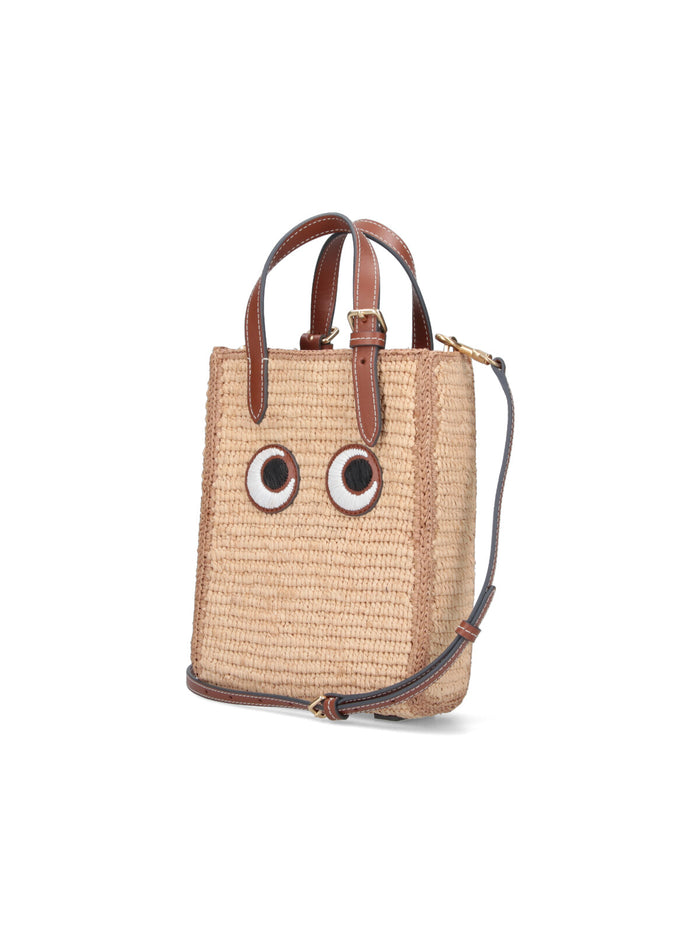 Anya Hindmarch Bags White Fabric 1: Raphia