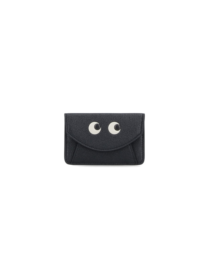 Anya Hindmarch Wallets Black Fabric 1: Goat Leather