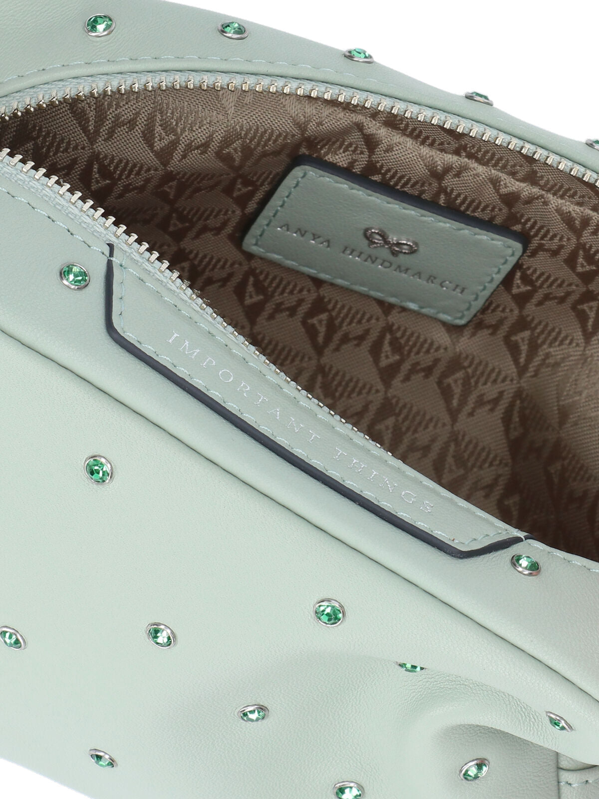 Anya Hindmarch Bags Green Fabric 1: Sheep Leather