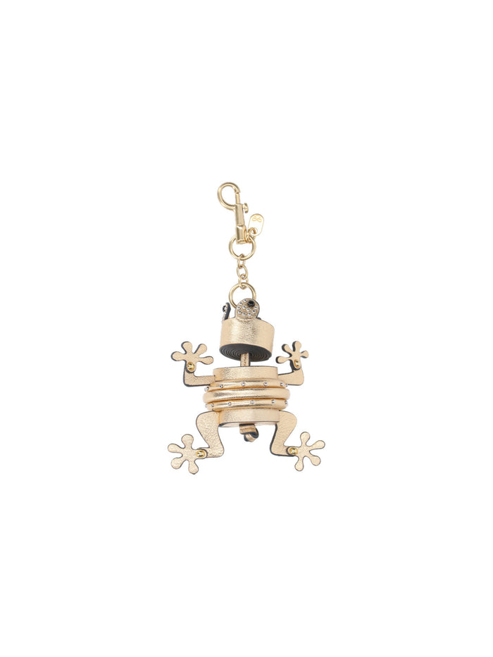 Anya Hindmarch Keychains Golden Fabric 1: Bos Taurus