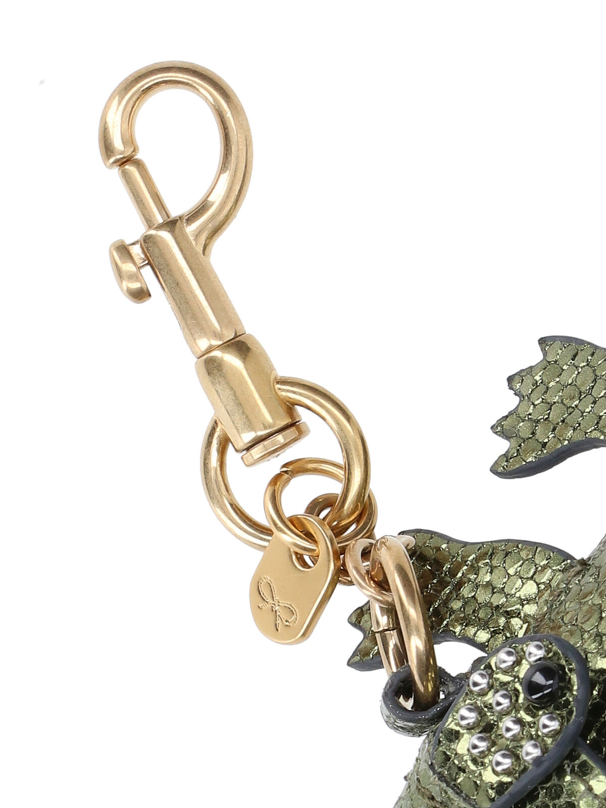 Anya Hindmarch Keychains Green Leather