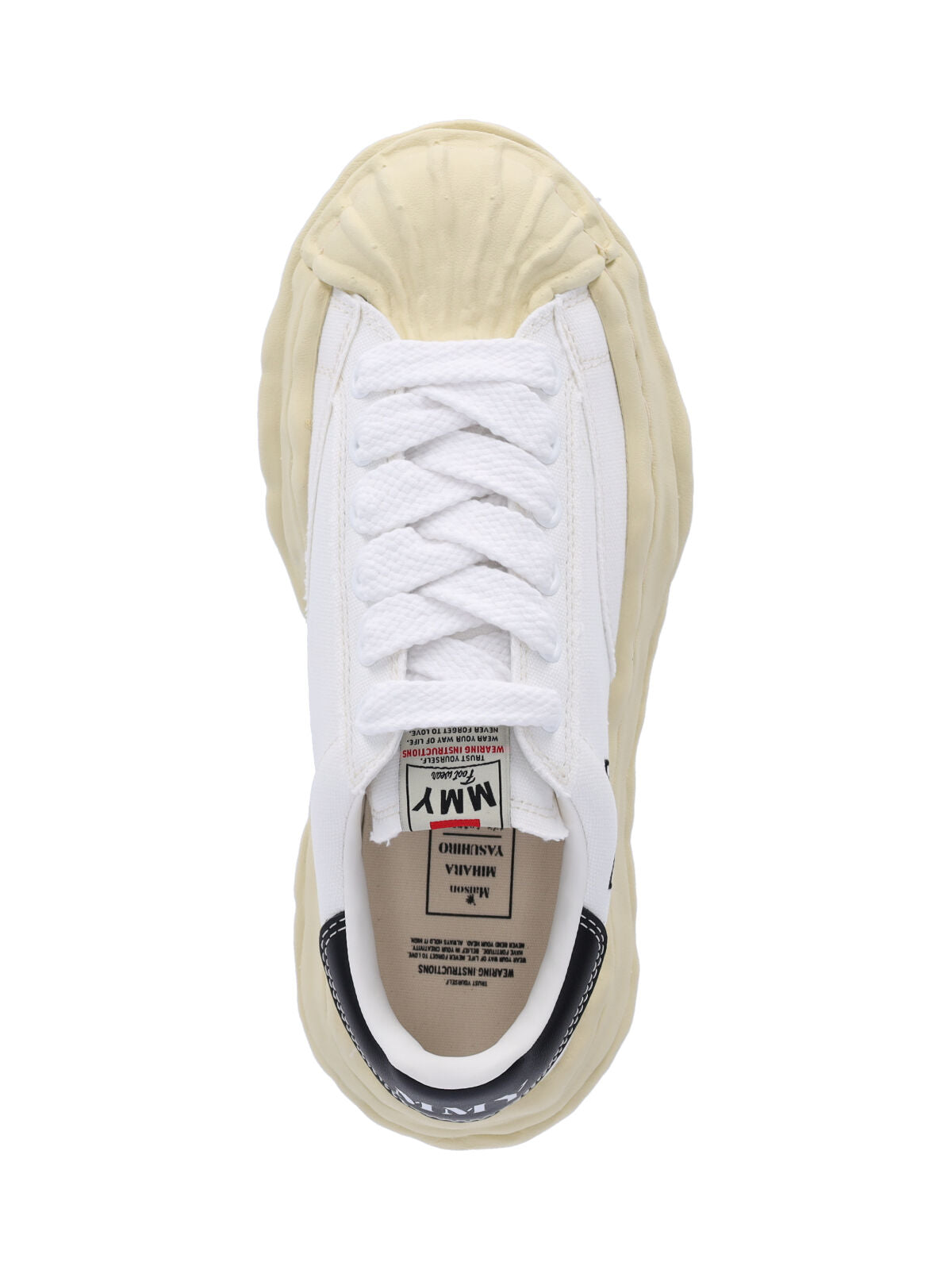 MAISON MIHARA YASUHIRO Sneakers White Cotton
